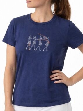 Lady Hagen Golf Graphic Tee Sz Large